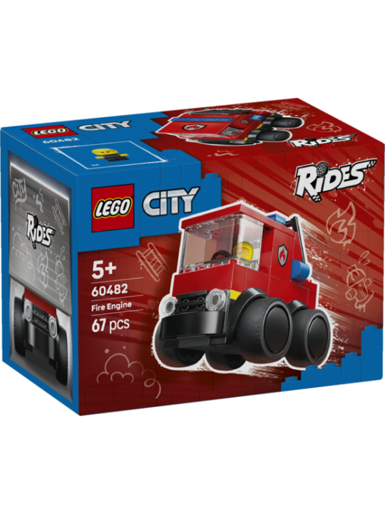 Lego city rides - Véhicules : Le camion de pompiers