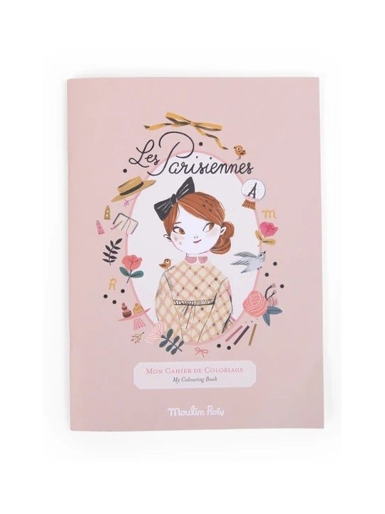 Cahier de coloriage Les Parisiennes