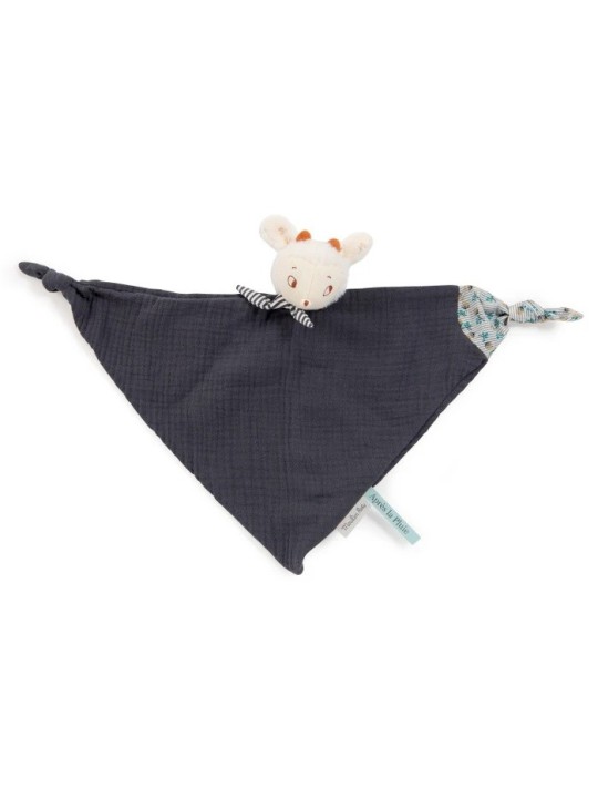 Doudou  mouton gris Après la pluie