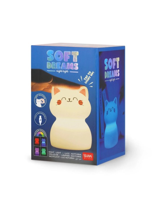Veilleuse rechargeable Soft dreams chat