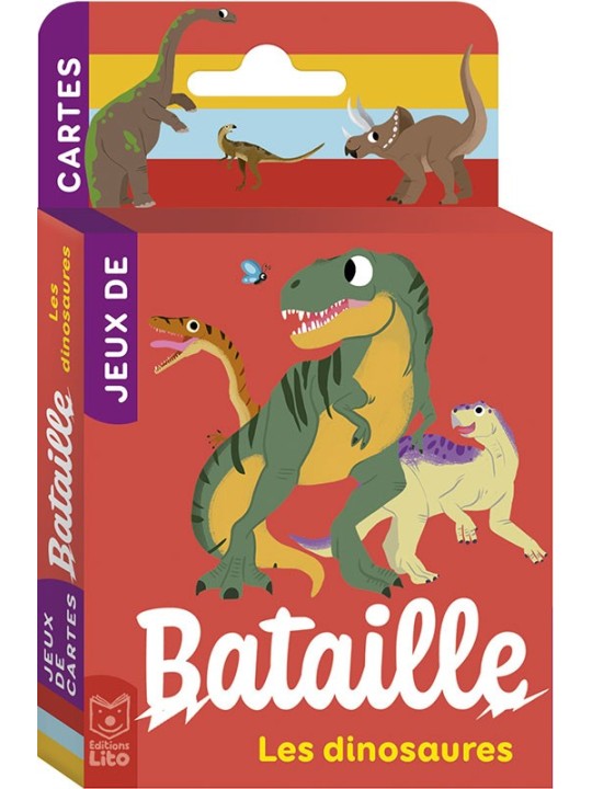 Jeu de bataille les dinosaures