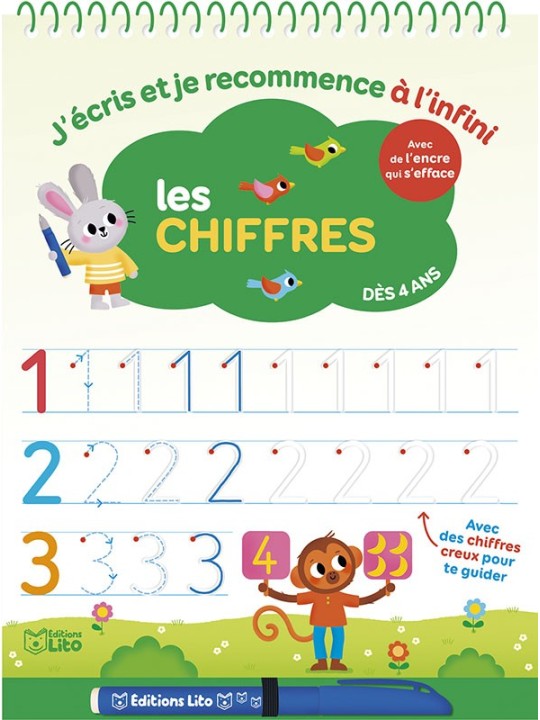 J'écris et je recommence à l'infini - Les chiffres