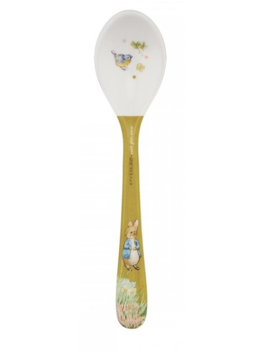 Cuillère Pierre lapin kaki