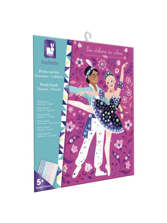 Perles nacrées à coller - Danseuses