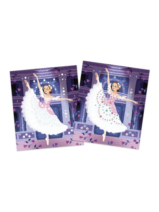 Perles nacrées à coller - Danseuses