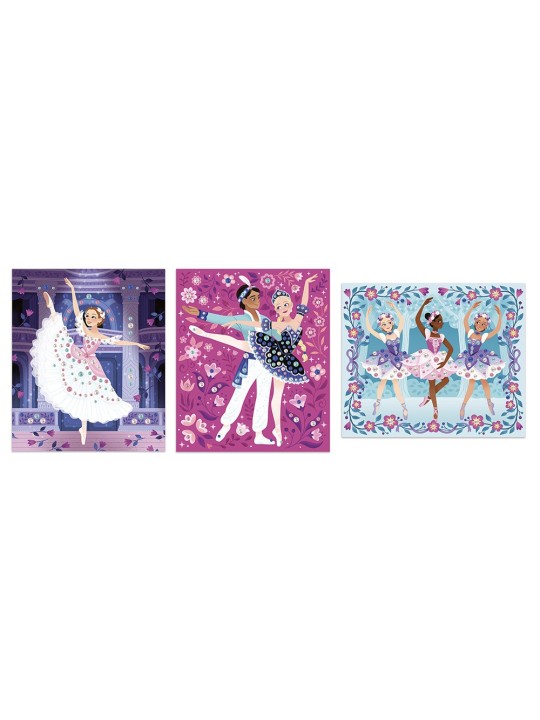 Perles nacrées à coller - Danseuses