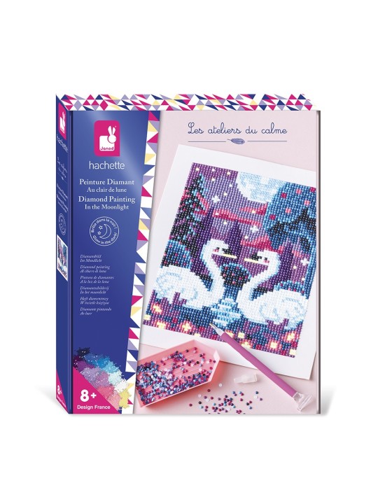 Peinture diamants - Au clair de lune