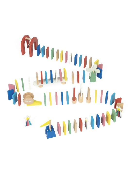 Parcours de dominos