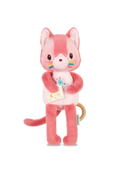 Peluche musicale phosphorescente Jeanne le chat