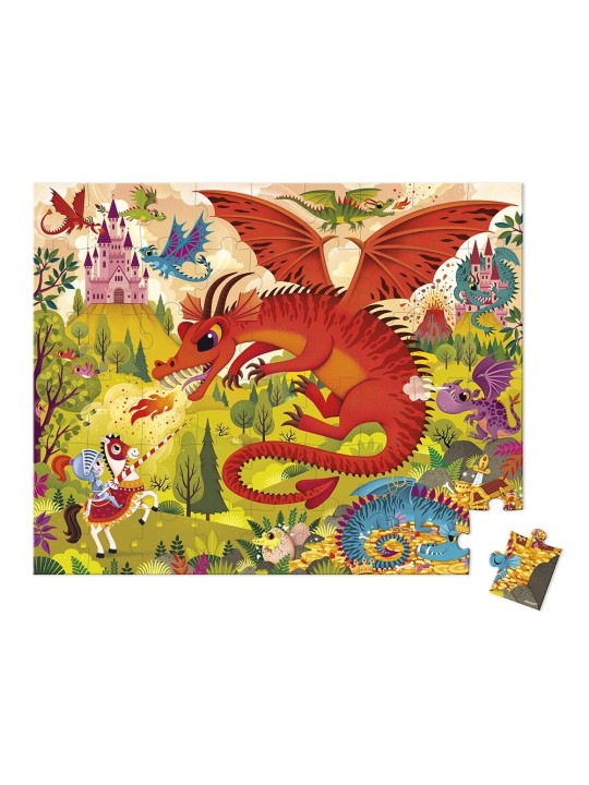 Puzzle Royaume de dragons 54 pièces