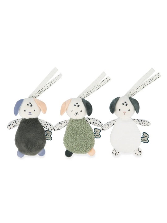 Set de doudous sensoriels chiots