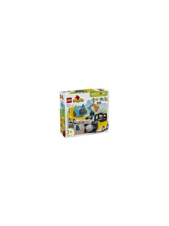Lego duplo - Les véhicules de chantier 3 en 1