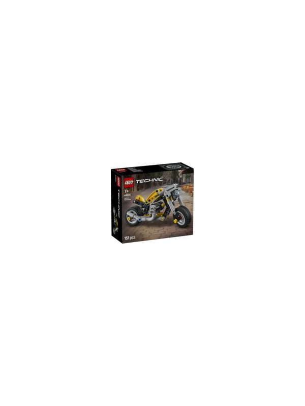 Lego technic - Moto jaune