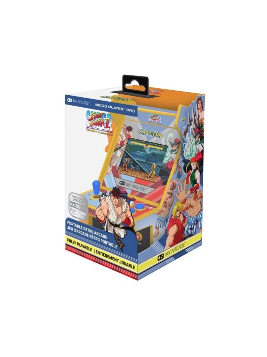 Mini borne d'arcade jeux rétro My Arcade Street Fighter 2 - 2 jeux en 1