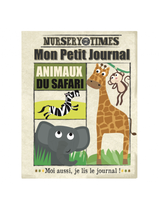 Livre en tissu Crinkly - Le safari