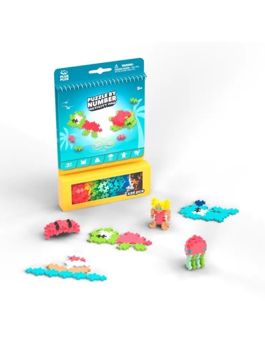 Plus plus - Bloc d'activité 125 pièces - Océan