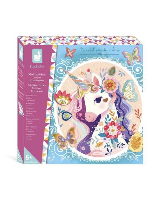 Coffret créatif multiactivités licornes