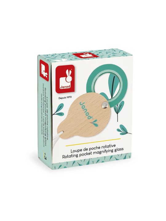 Loupe de poche rotative - Happy garden