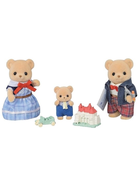 Famille ours biscuit