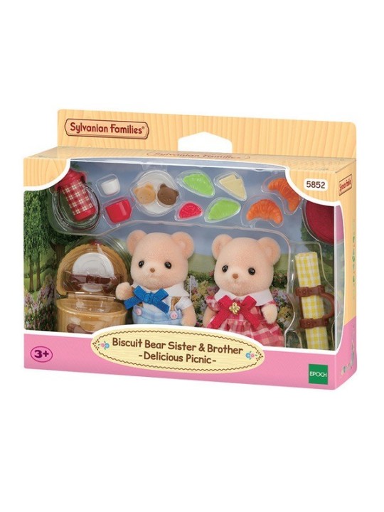 Le pique-nique gourmand des ours biscuit