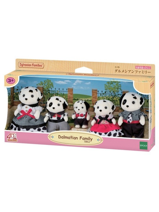 Famille dalmatien