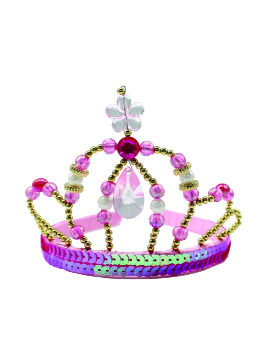 Diadème de fée multicolore