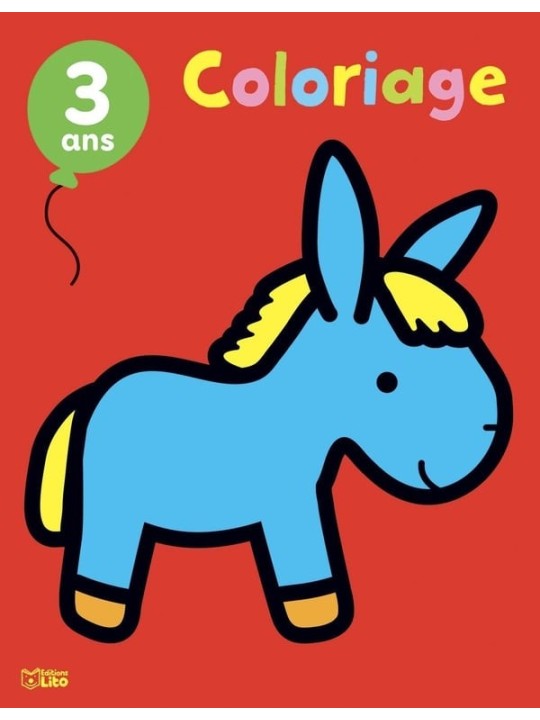Bloc coloriage 3 ans - Les animaux de la ferme