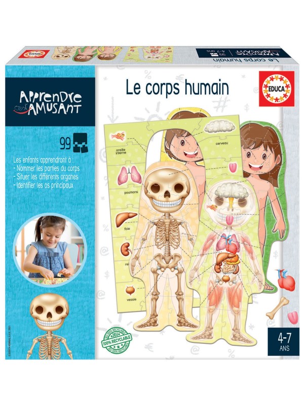 Apprendre c'est amusant - Le corps humain