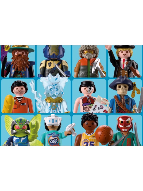 Figurine bleue série 29