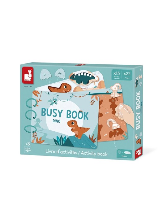 Busy book - Dino en carton