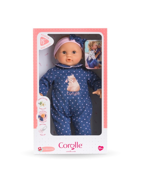 Bébé câlin Capucine ourson 30 cm