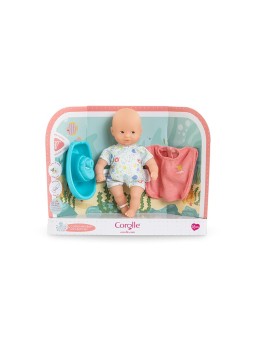 Coffret mini bain poupon 20 cm