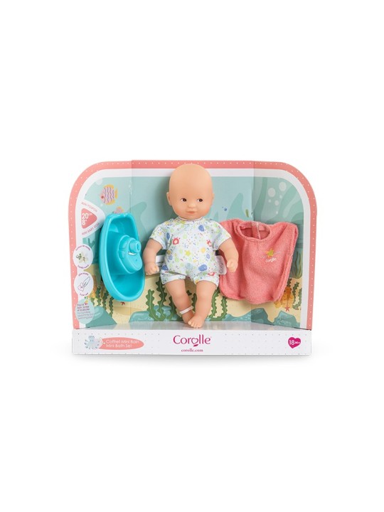 Coffret mini bain poupon 20 cm