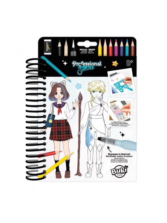 Carnet de mode Manga
