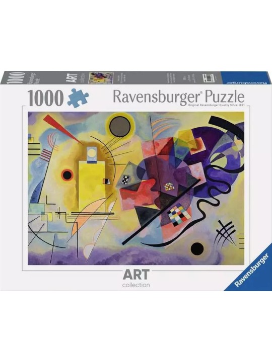 Puzzle Jaune-rouge-bleu (Vassili Kandinsky) 1000 pièces