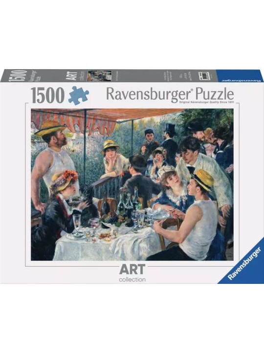 Puzzle Le déjeuner des canotiers (Auguste Renoir) 1500 pièces