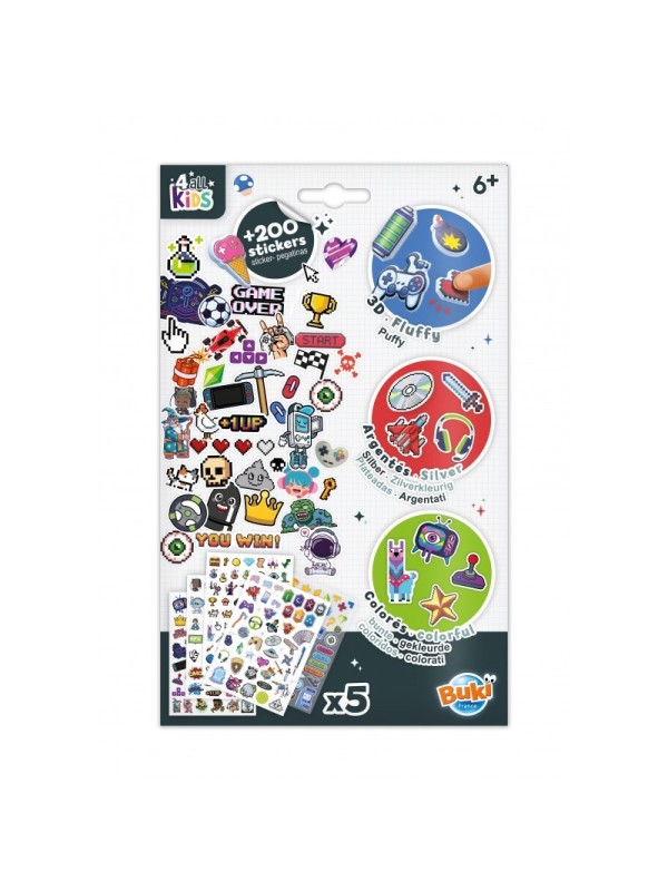 Pochette  stickers - Gaming