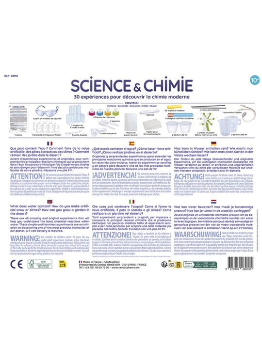 Science et chimie - 30 expériences