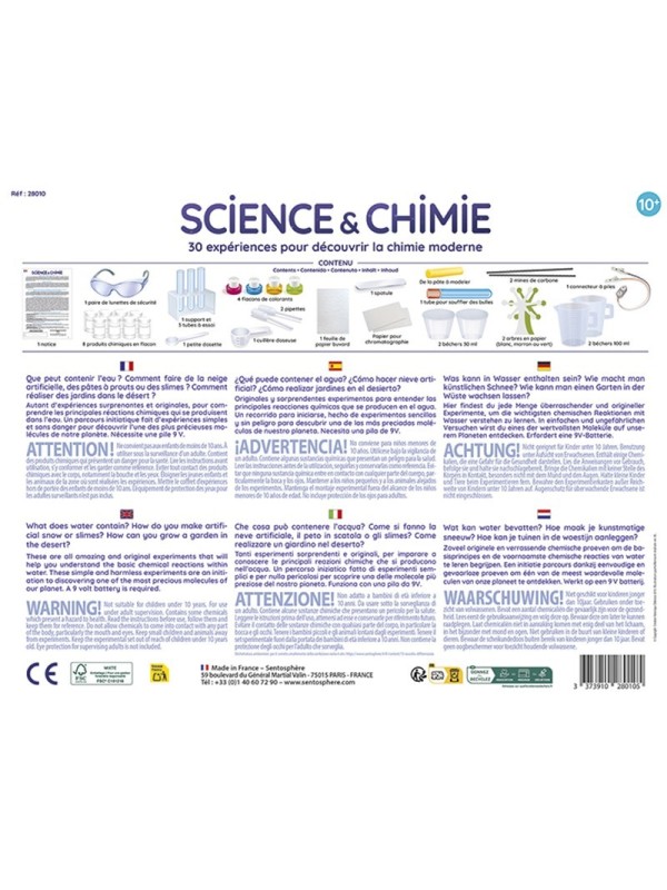 Science et chimie - 30 expériences