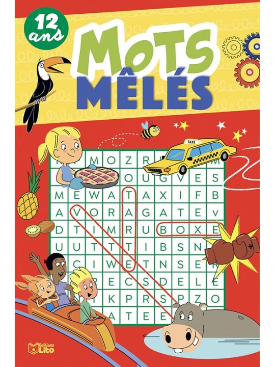 Mots mêlés 12 ans