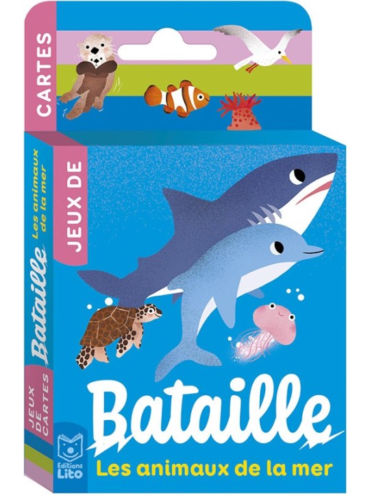 Jeu de bataille Les animaux de la mer