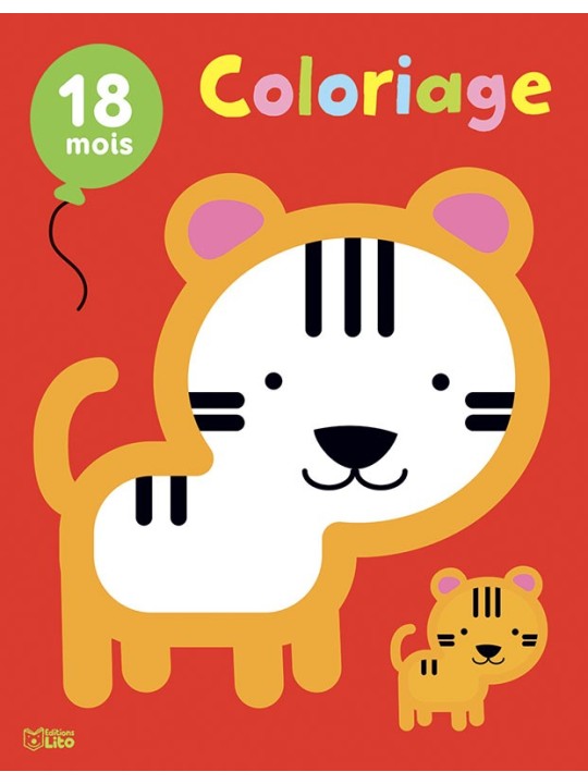 Coloriage 18 mois - Les bébés animaux