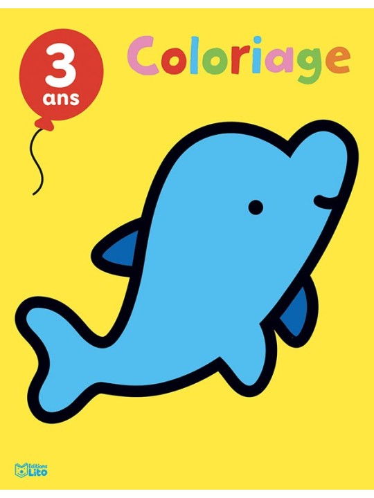 Coloriage 3 ans - Les animaux de la mer