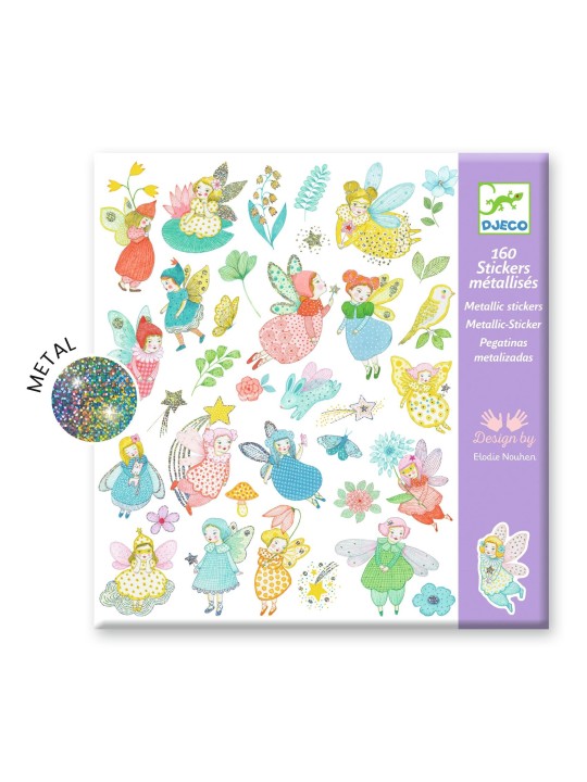 Stickers métallisés - Scintillantes fées