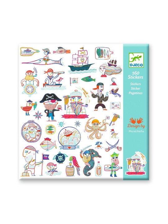 Stickers - Les pirates attaquent