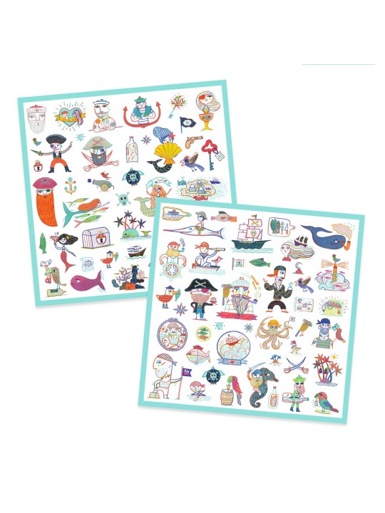 Stickers - Les pirates attaquent
