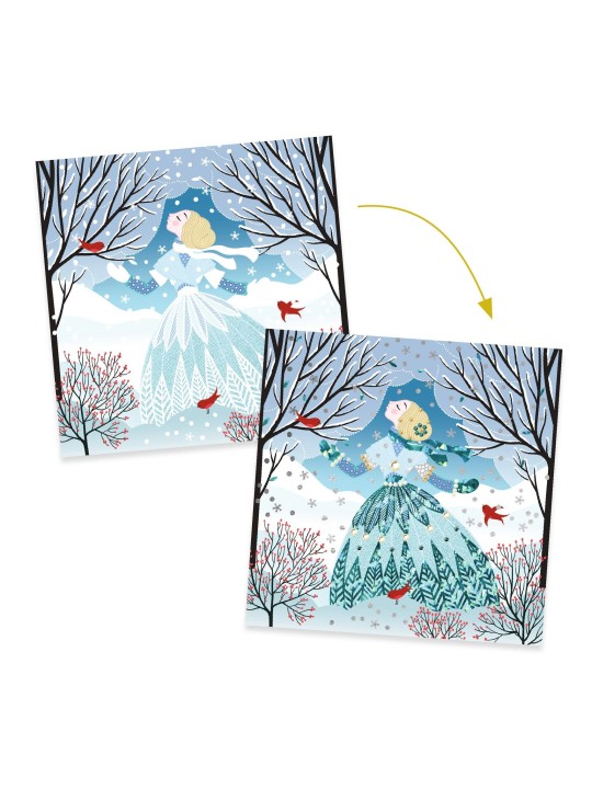 Tableaux à métalliser - Des robes couleur du temps