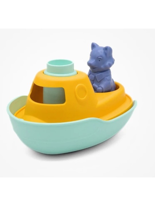 Petit bateau turquoise