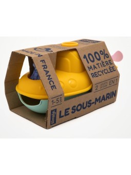 Sous-marin 2 en 1 jaune turquoise