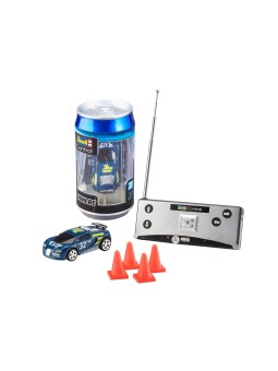 RC mini voiture de course bleue 1:58